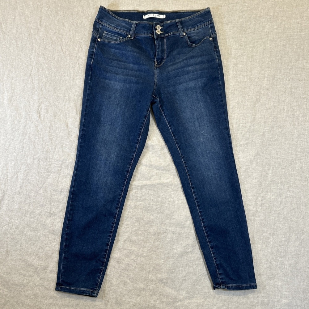 9th and Main Women's Jeans Skinny Medium Wash 10P